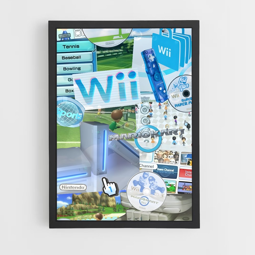Poster Wii Utopia – affiche Consoles (vue 2)